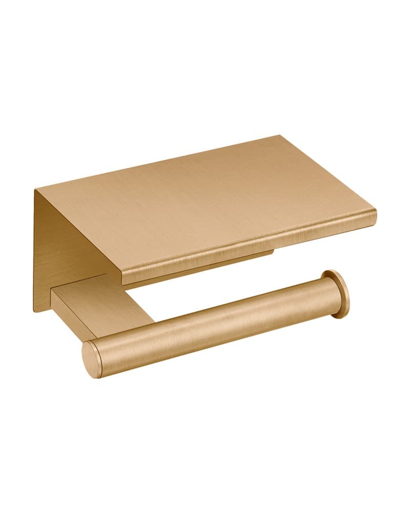 Χαρτοθήκη με καπάκι Sanco Academia 21807-PVD-01BR PVD Warm Bronze Brushed 16x11x9cm