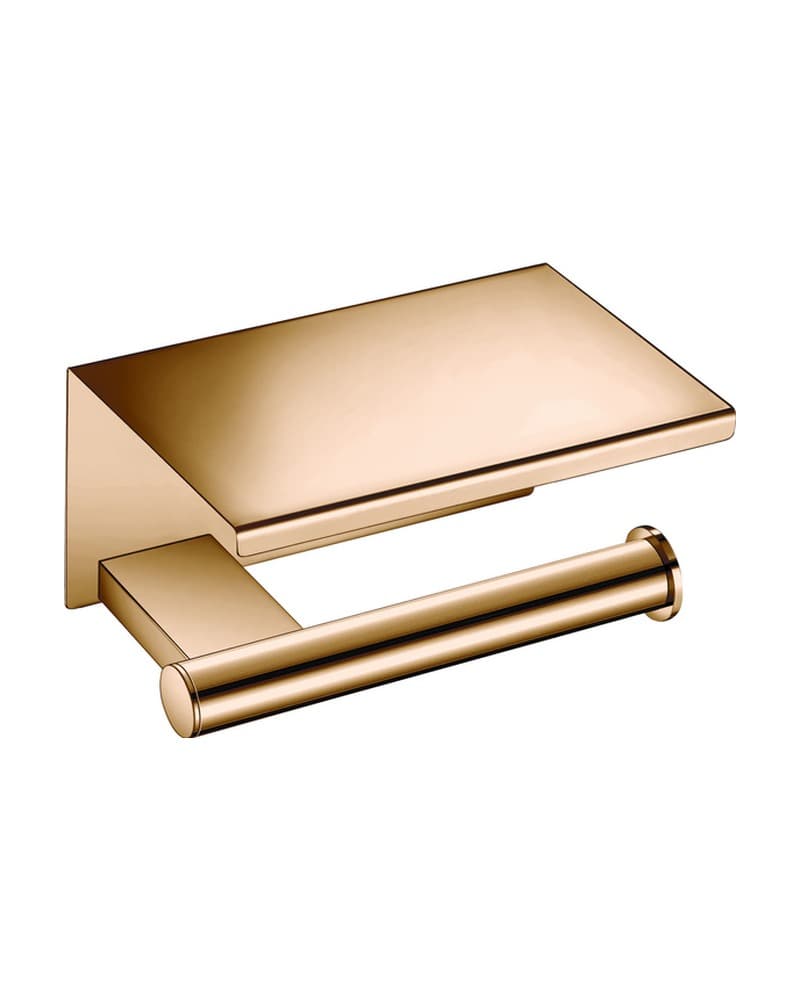 Χαρτοθήκη με καπάκι Sanco Academia 21807-PVD-01PL PVD Warm Bronze Polished 16x11x9cm