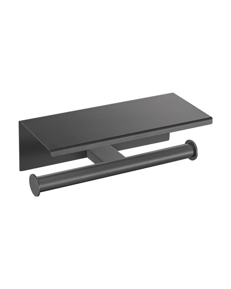 Χαρτοθήκη Διπλή με καπάκι Sanco Academia 21827-122 Graphite Dark 25x11x9cm