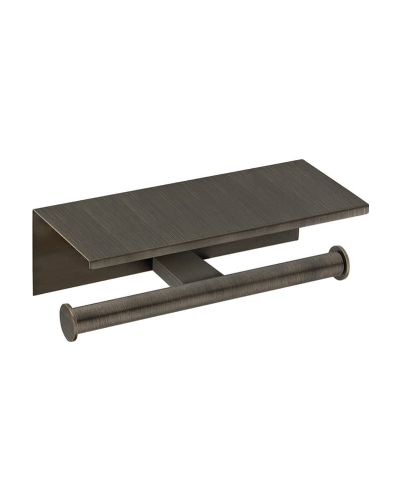 Χαρτοθήκη Διπλή με καπάκι Sanco Academia 21827-DM25 Dark Bronze Mat 25x11x9cm