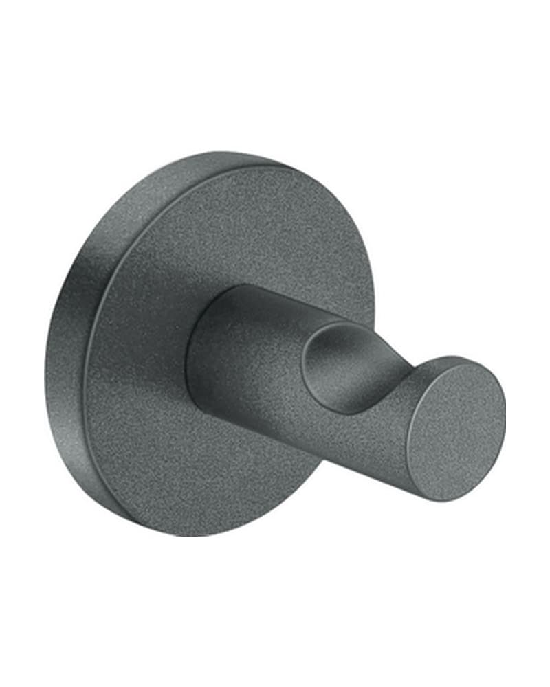 Άγκιστρο μονό Sanco Corner 22708-Μ118 Anthracite Grained Φ5,5x5cm