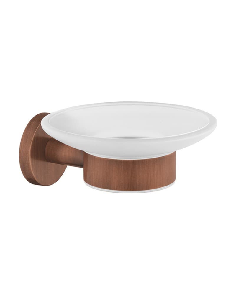 Σαπουνοθήκη Επιτοίχια Sanco Ergon 25902-Μ26 Rame Mat 12,5x14x6cm