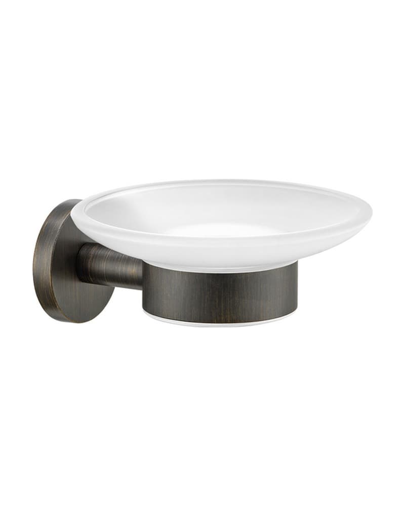 Σαπουνοθήκη Επιτοίχια Sanco Ergon 25902-DM25 Dark Bronze Mat 12,5x14x6cm