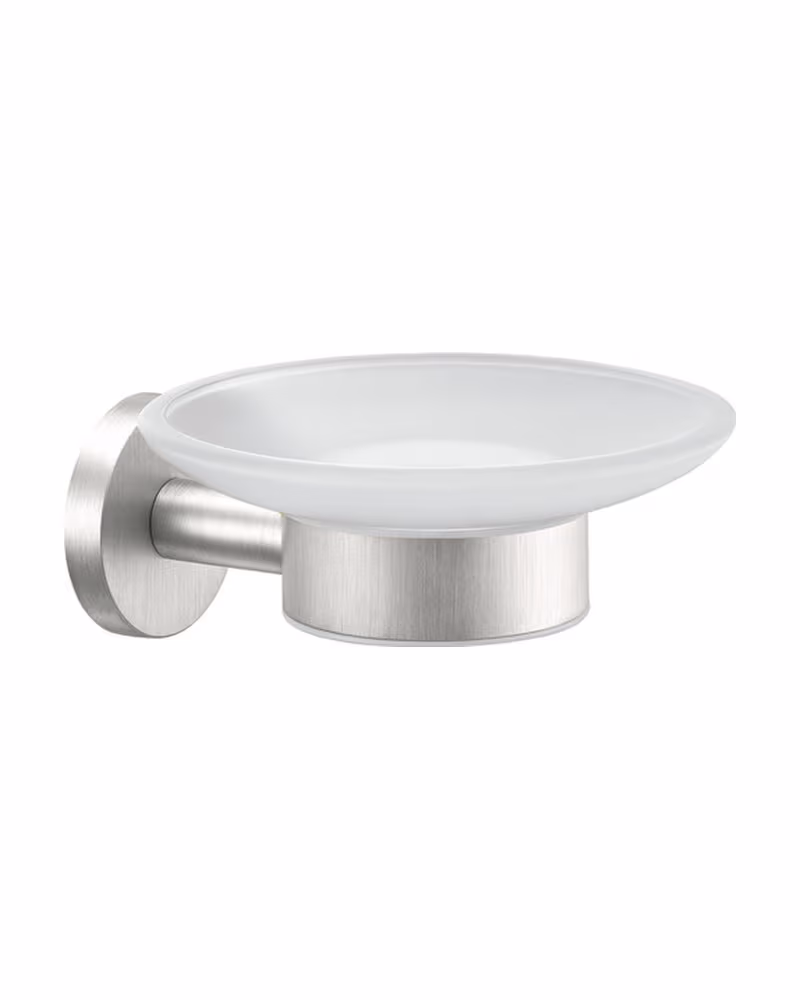 Σαπουνοθήκη Επιτοίχια Sanco Ergon 25902-PVD-11BR PVD Nickel Steel 12,5x14x6cm