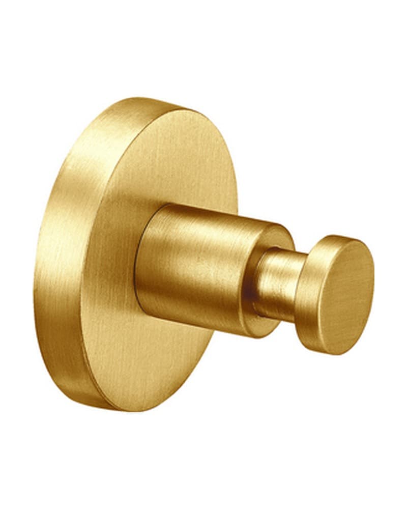 Άγκιστρο μονό Sanco Ergon 25908-PVD-02BR PVD Golden Brass Brushed 5,5x5,5x5,5cm