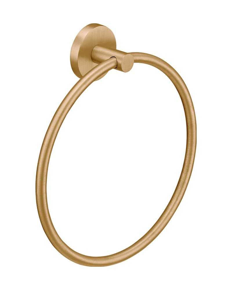 Κρίκος Πετσέτας Sanco Ergon 25909-PVD-01BR PVD Warm Bronze Brushed 20,5x5x22,5cm