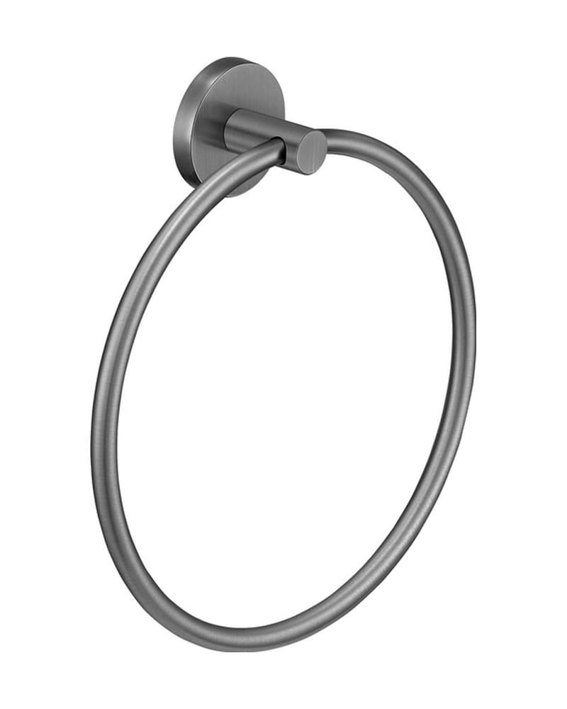 Κρίκος Πετσέτας Sanco Ergon 25909-PVD-05BR PVD Gun Metal Brushed 20,5x5x22,5cm