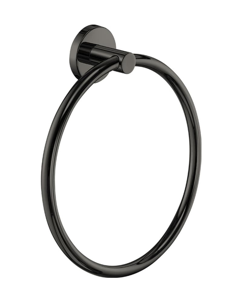 Κρίκος Πετσέτας Sanco Ergon 25909-PVD-05PL PVD Gun Metal Polished 20,5x5x22,5cm