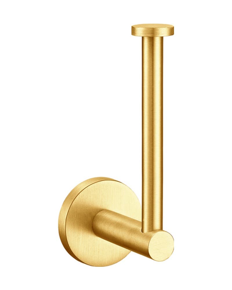 Χαρτοθήκη Εφεδρική Sanco Ergon 25916-PVD-02BR PVD Golden Brass Brushed 5,5x8x15,5cm