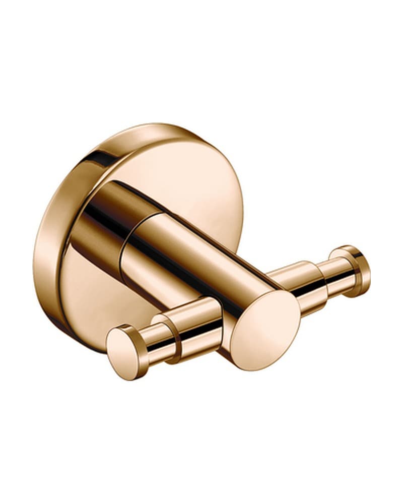 Άγκιστρο διπλό Sanco Ergon 25918-PVD-01PL PVD Warm Bronze Polished 7x5x5,5cm