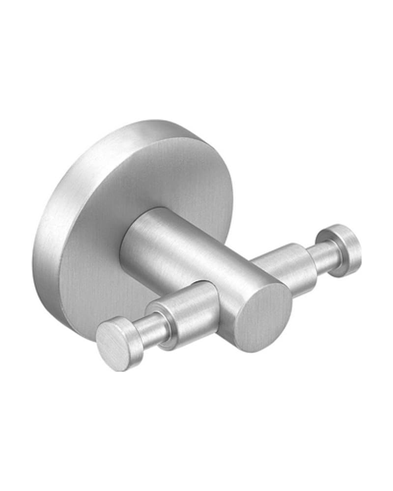 Άγκιστρο διπλό Sanco Ergon 25918-PVD-11BR PVD Nickel Steel 7x5x5,5cm