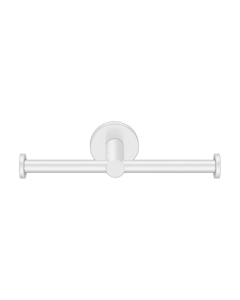 Χαρτοθήκη Διπλή Sanco Ergon 25926-Μ101 Ματ Λευκό 25x7x5,5cm