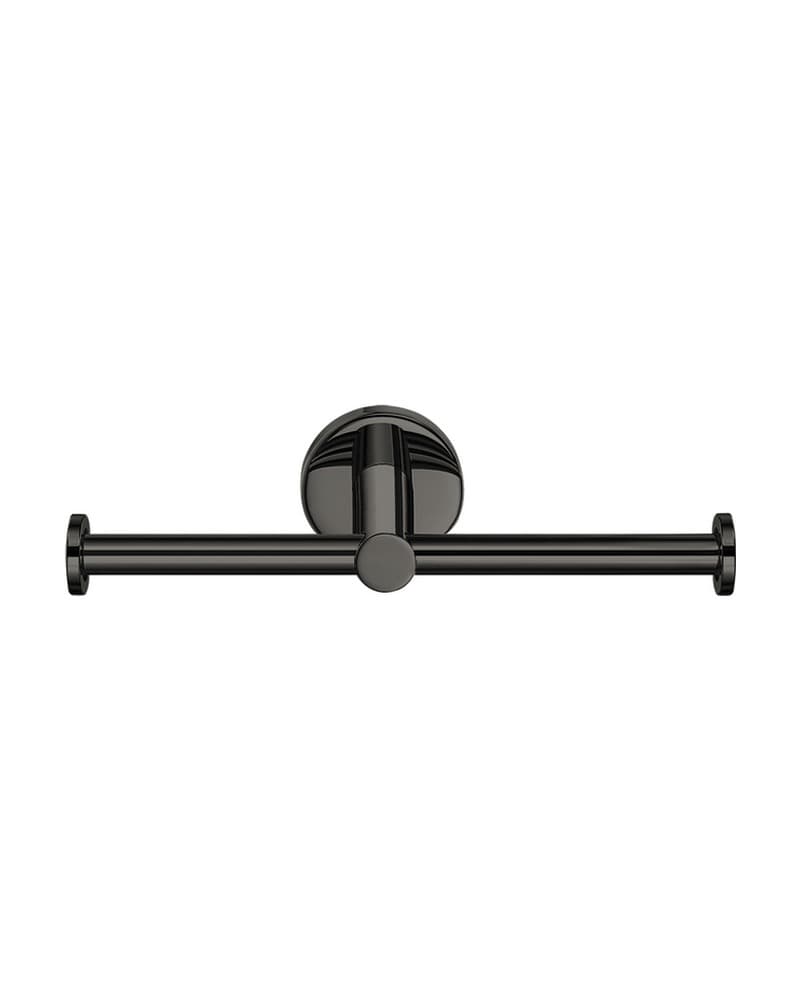 Χαρτοθήκη Διπλή Sanco Ergon 25926-PVD-05PL PVD Gun Metal Polished 25x7x5,5cm