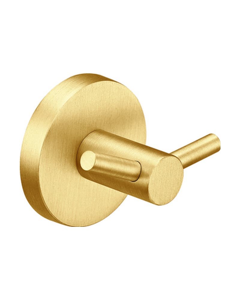 Άγκιστρο διπλό Sanco Ergon 25948-PVD-02BR PVD Golden Brass Brushed 6x4,5x5,5cm