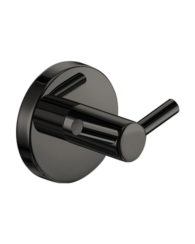 Άγκιστρο διπλό Sanco Ergon 25948-PVD-05PL PVD Gun Metal Polished 6x4,5x5,5cm