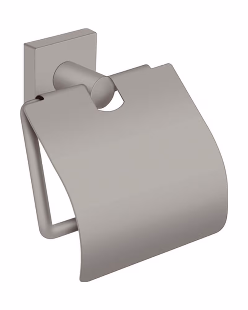 Χαρτοθήκη με καπάκι Sanco Iconic 26717-M104 Cement Gray Mat 14x7,5x12,5cm