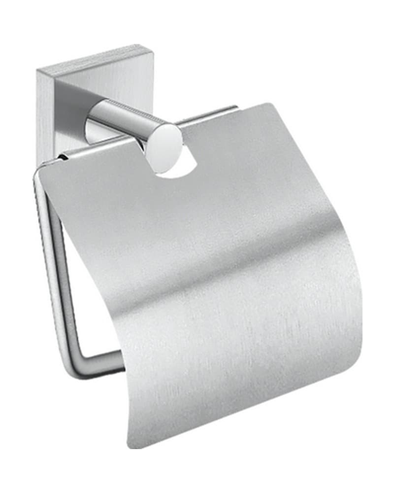Χαρτοθήκη με καπάκι Sanco Iconic 26717-PVD-11BR PVD Nickel Steel 14x7,5x12,5cm