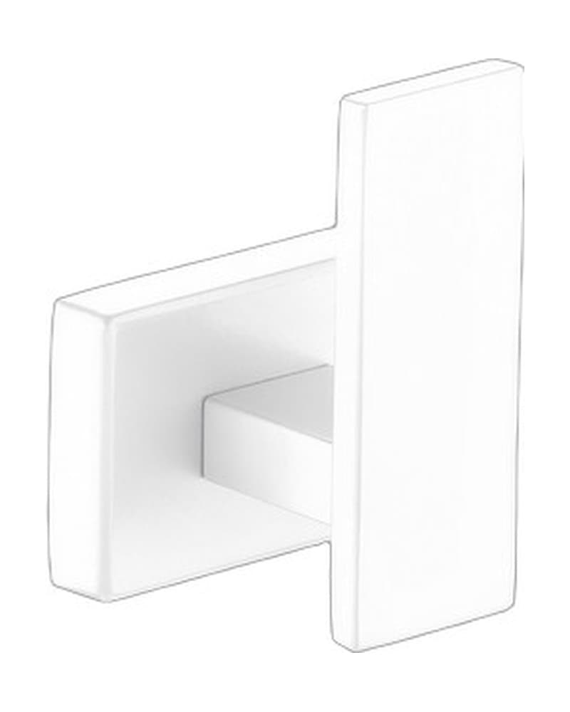 Άγκιστρο Μονό Sanco Aegean 26998-Μ101 Ματ Λευκό 5x6,5x4cm