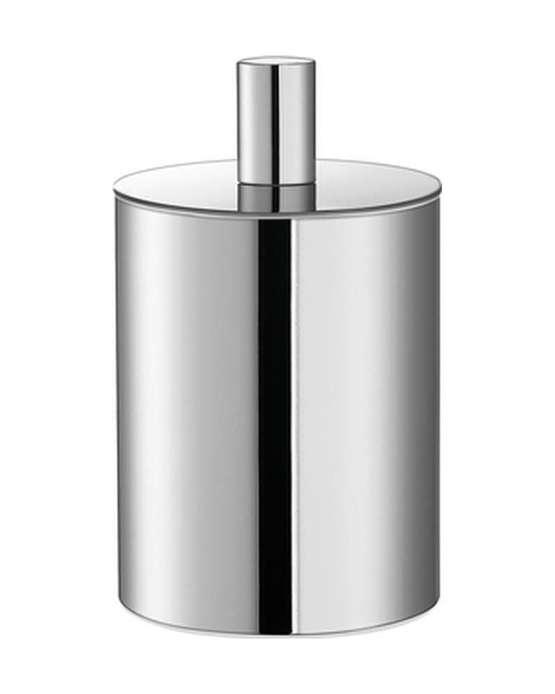 Κουτί Καλλυντικών Sanco Bathroom Set 80101-Α03 Χρώμιο Φ8x13,5cm