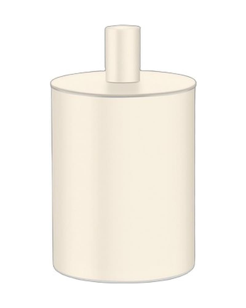 Κουτί Καλλυντικών Sanco Bathroom Set 80101-Μ102 Beige Mat Φ8x13,5cm