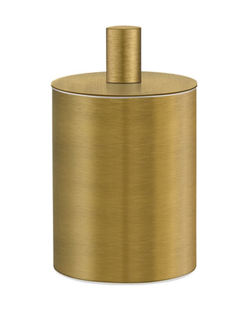 Κουτί Καλλυντικών Sanco Bathroom Set 80101-Μ25 Bronze Mat Φ8x13,5cm