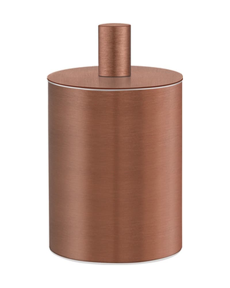 Κουτί Καλλυντικών Sanco Bathroom Set 80101-Μ26 Rame Mat Φ8x13,5cm