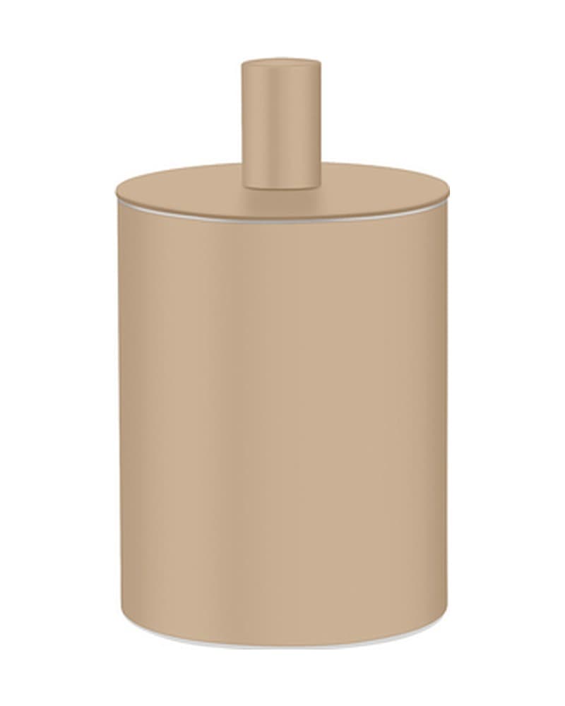 Κουτί Καλλυντικών Sanco Bathroom Set 80101-M103 Mocha Mat Φ8x13,5cm
