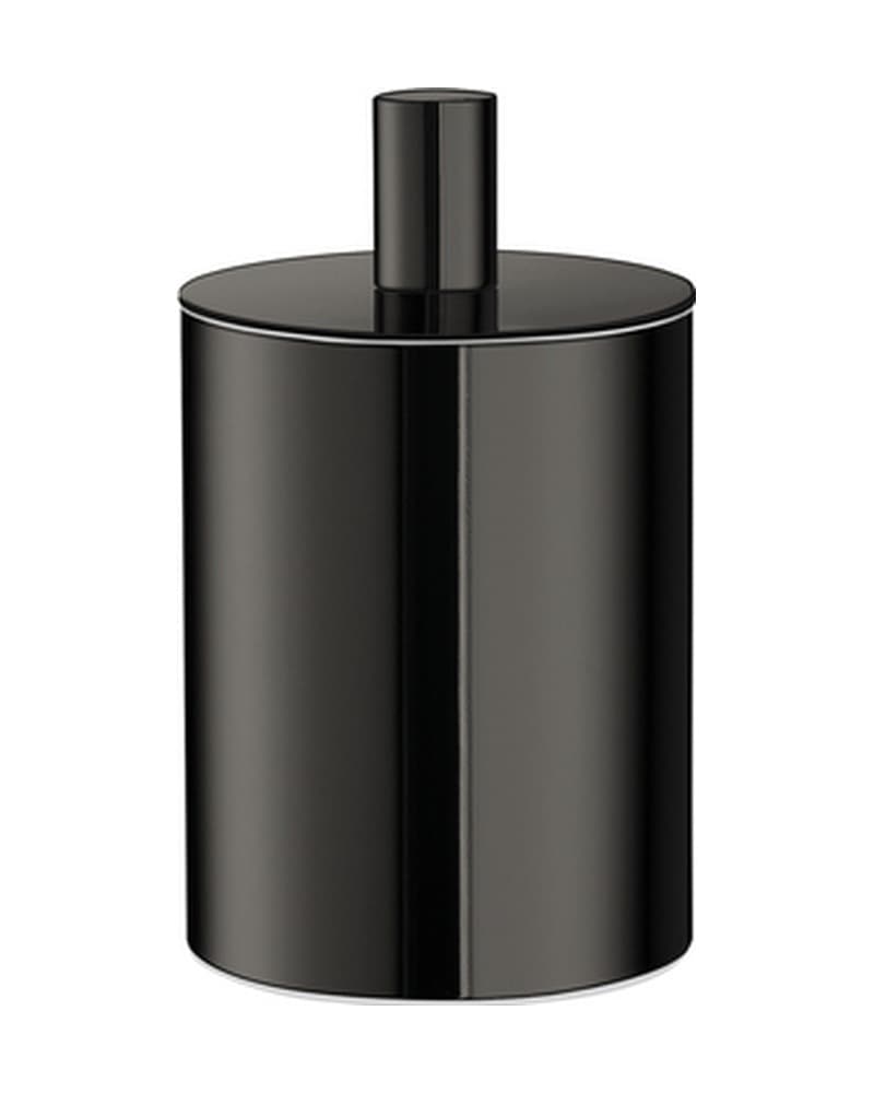 Κουτί Καλλυντικών Sanco Bathroom Set 80101-PVD-05PL PVD Gun Metal Polished Φ8x13,5cm
