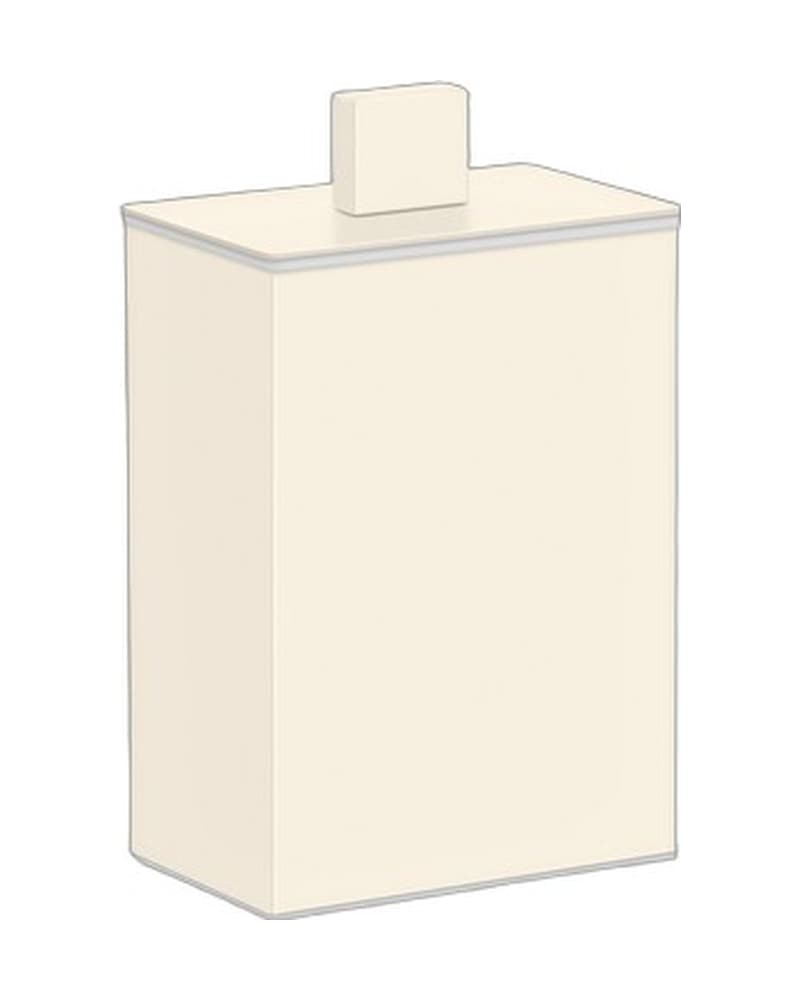 Κουτί Καλλυντικών Sanco Bathroom Set 80102-Μ102 Beige Mat 8x8x13,5cm