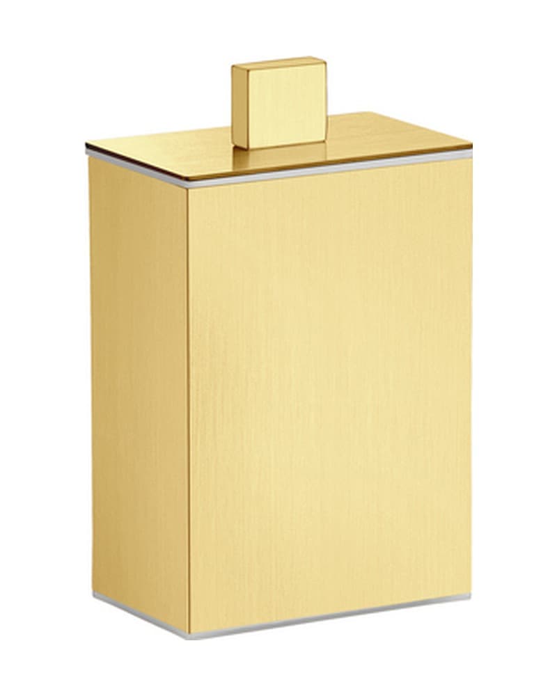 Κουτί Καλλυντικών Sanco Bathroom Set 80102-PVD-02BR PVD Golden Brass Brushed 8x8x13,5cm