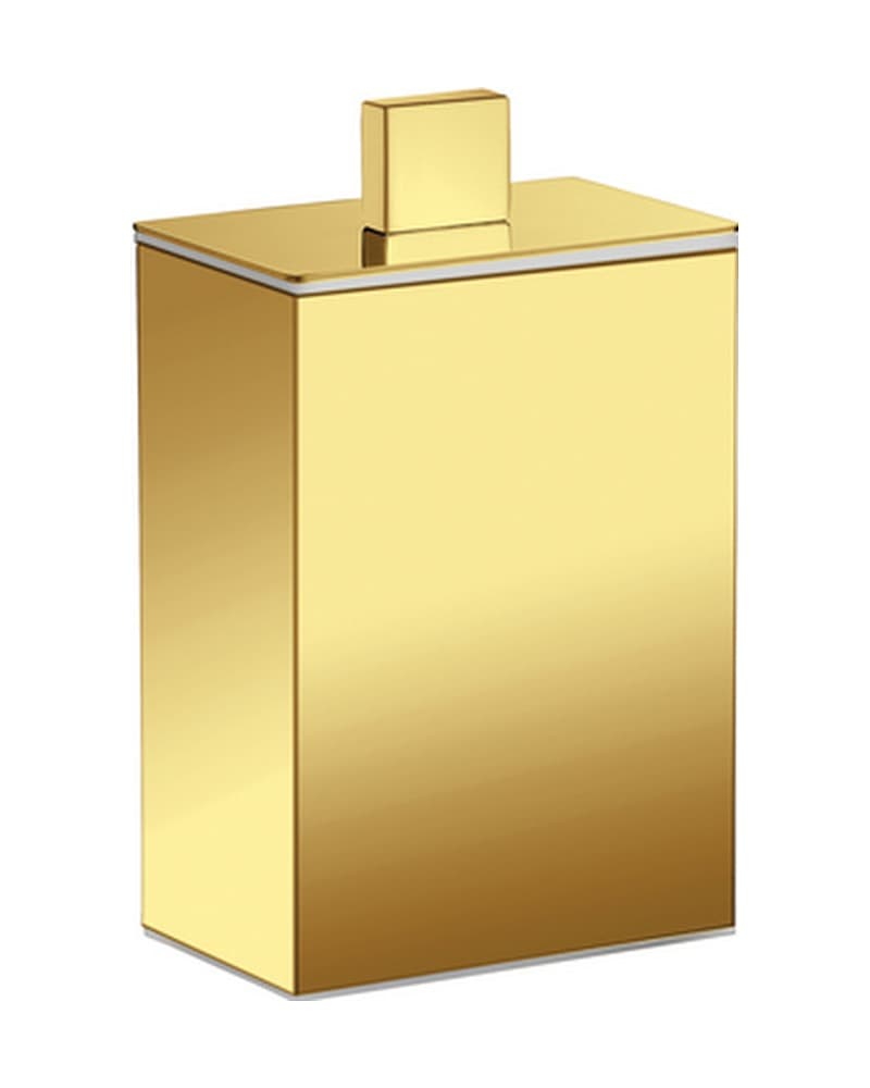 Κουτί Καλλυντικών Sanco Bathroom Set 80102-PVD-02PL PVD Golden Brass Polished 8x8x13,5cm