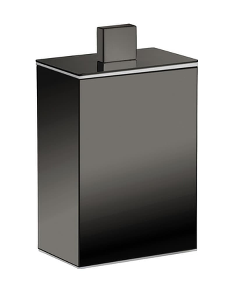Κουτί Καλλυντικών Sanco Bathroom Set 80102-PVD-05PL PVD Gun Metal Polished 8x8x13,5cm