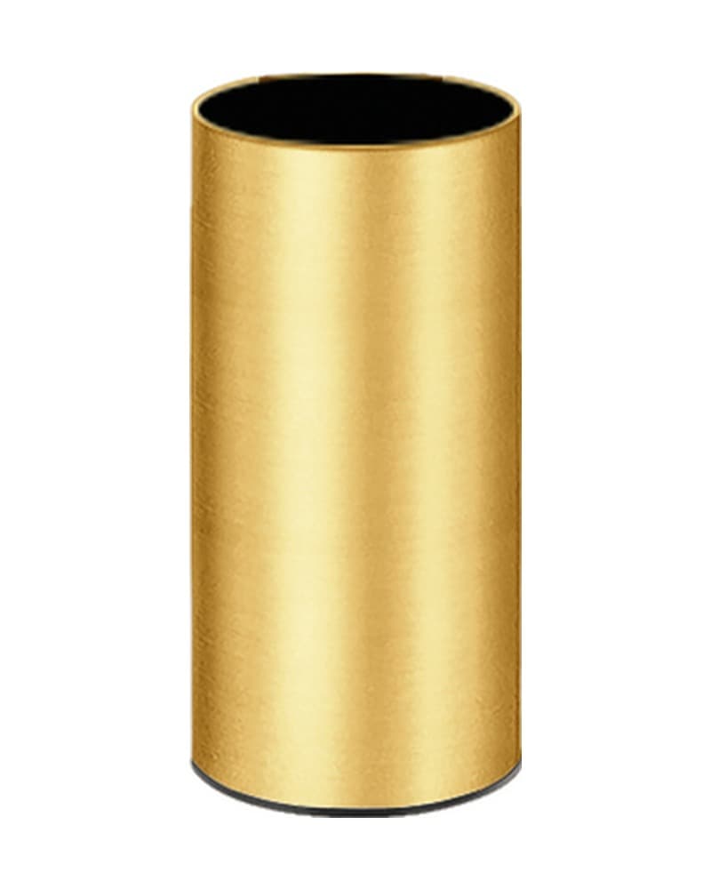 Ποτηροθήκη Επικαθήμενη Sanco 90151-PVD-02BR PVD Golden Brass Brushed Φ6x12cm