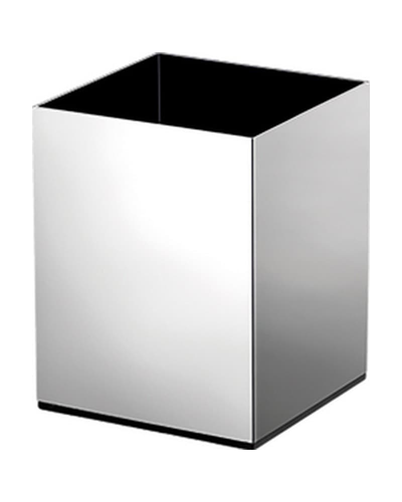 Ποτηροθήκη Επικαθήμενη Sanco 90152-Α03 Χρώμιο 7x7x10cm