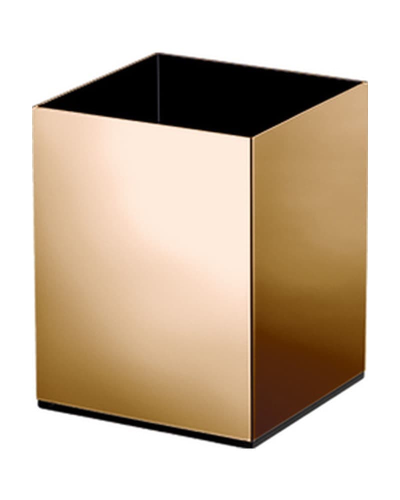 Ποτηροθήκη Επικαθήμενη Sanco 90152-PVD-01PL PVD Warm Bronze Polished 7x7x10cm