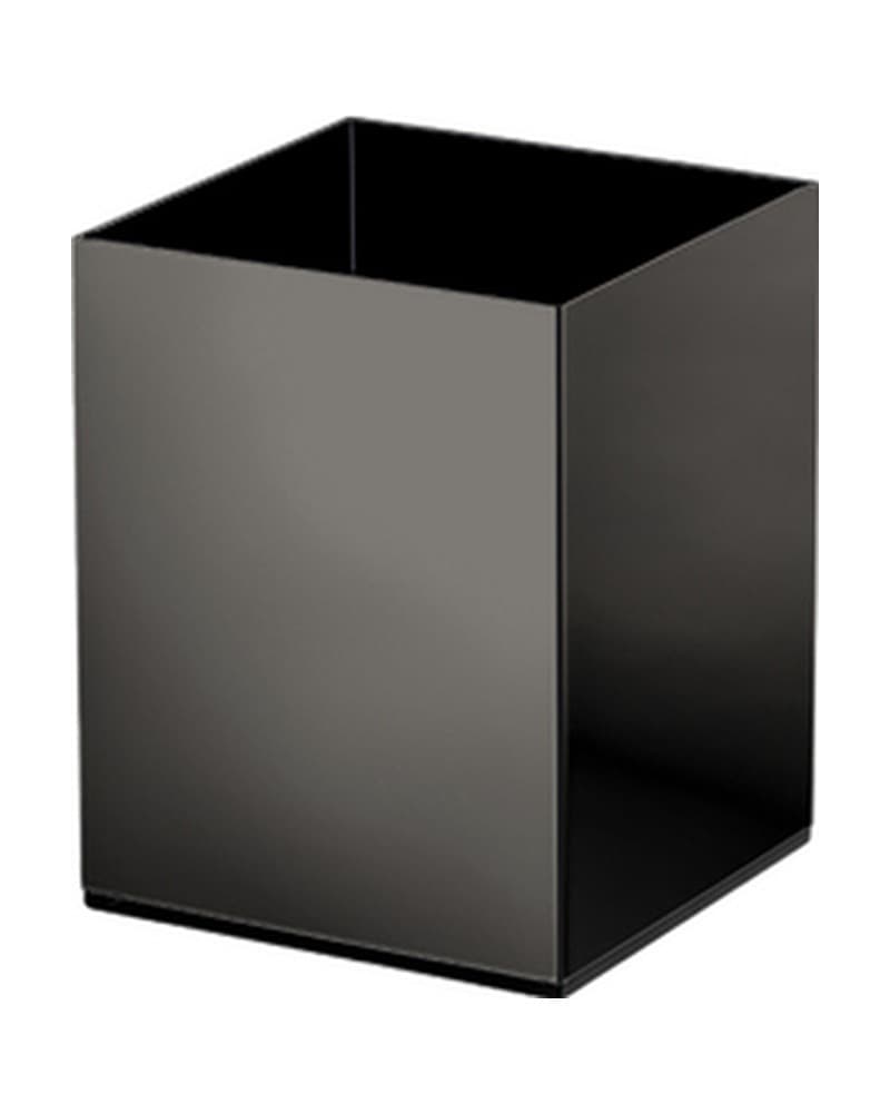 Ποτηροθήκη Επικαθήμενη Sanco 90152-PVD-05PL PVD Gun Metal Polished 7x7x10cm