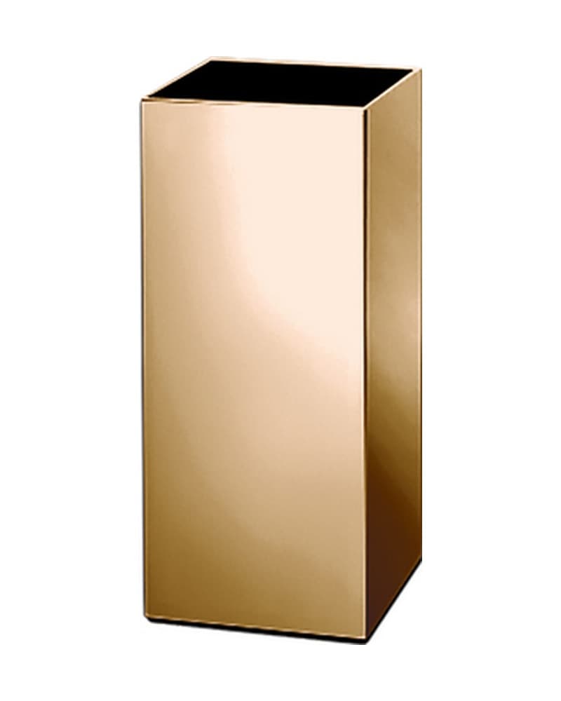 Ποτηροθήκη Επικαθήμενη Sanco 90153-PVD-01PL PVD Warm Bronze Polished 5x5x13cm