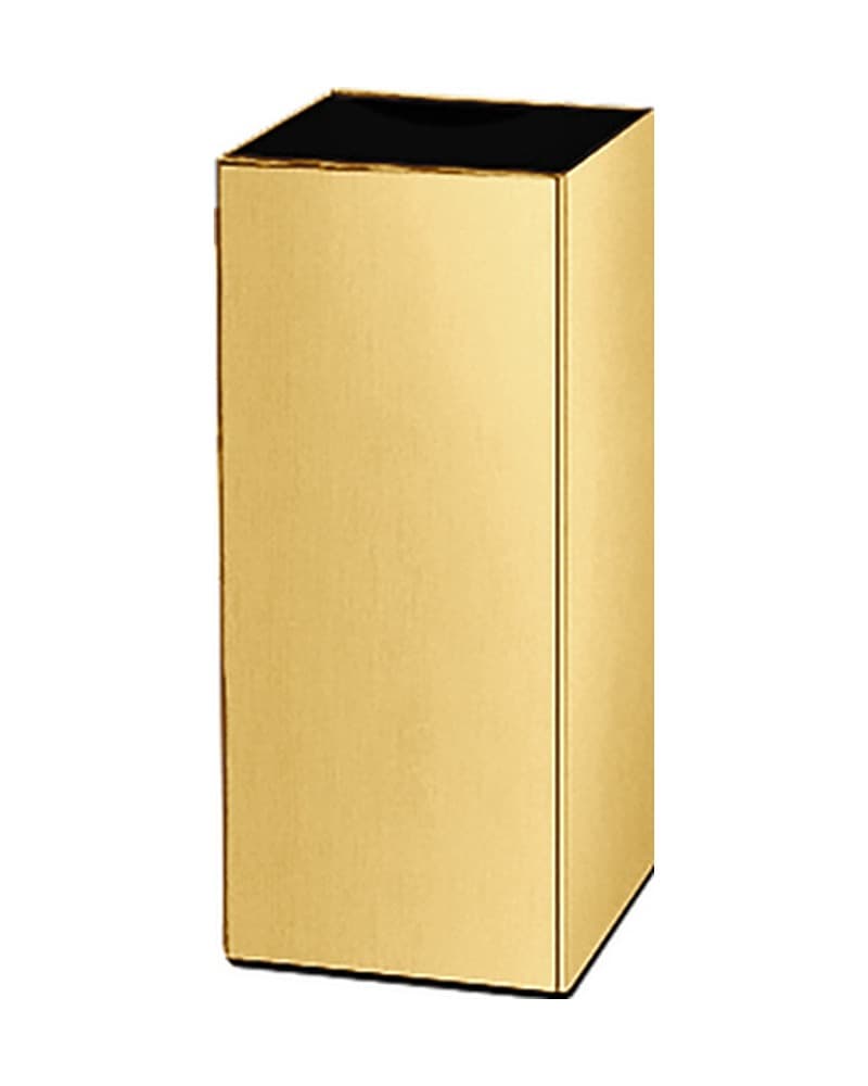 Ποτηροθήκη Επικαθήμενη Sanco 90153-PVD-02BR PVD Golden Brass Brushed 5x5x13cm