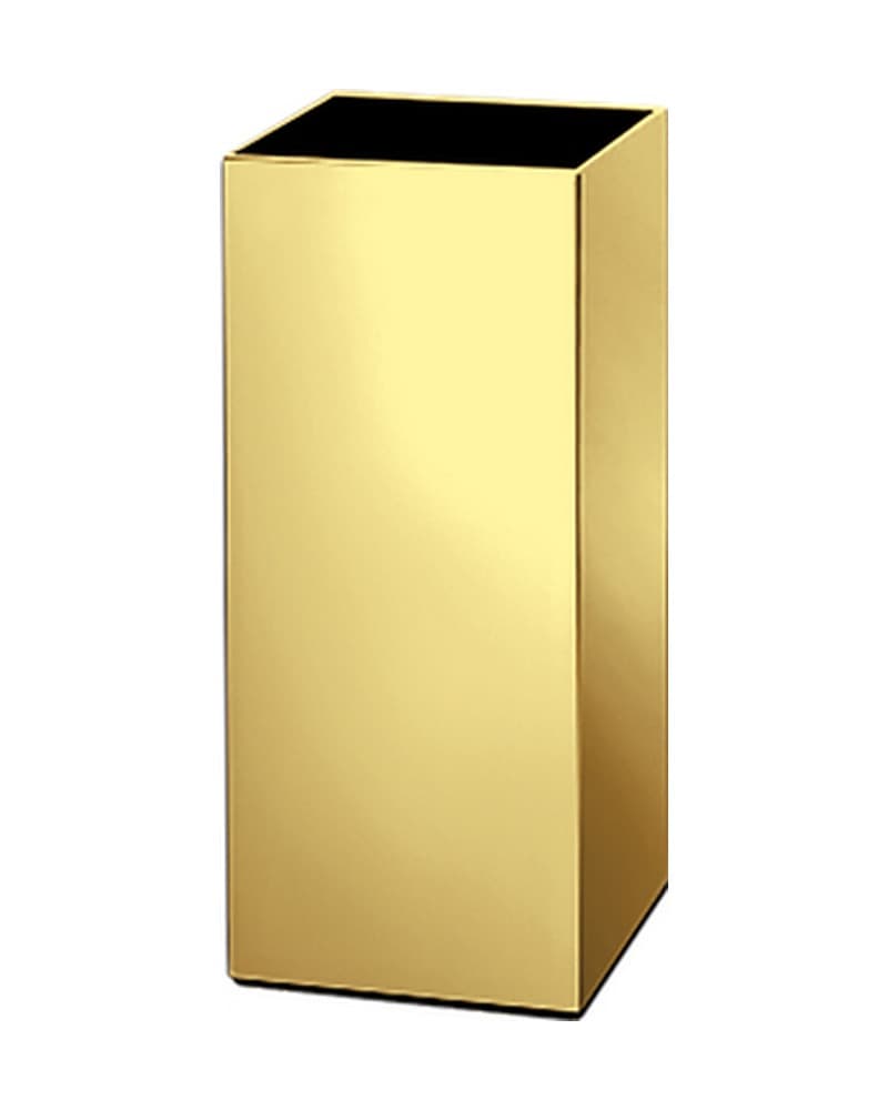 Ποτηροθήκη Επικαθήμενη Sanco 90153-PVD-02PL PVD Golden Brass Polished 5x5x13cm