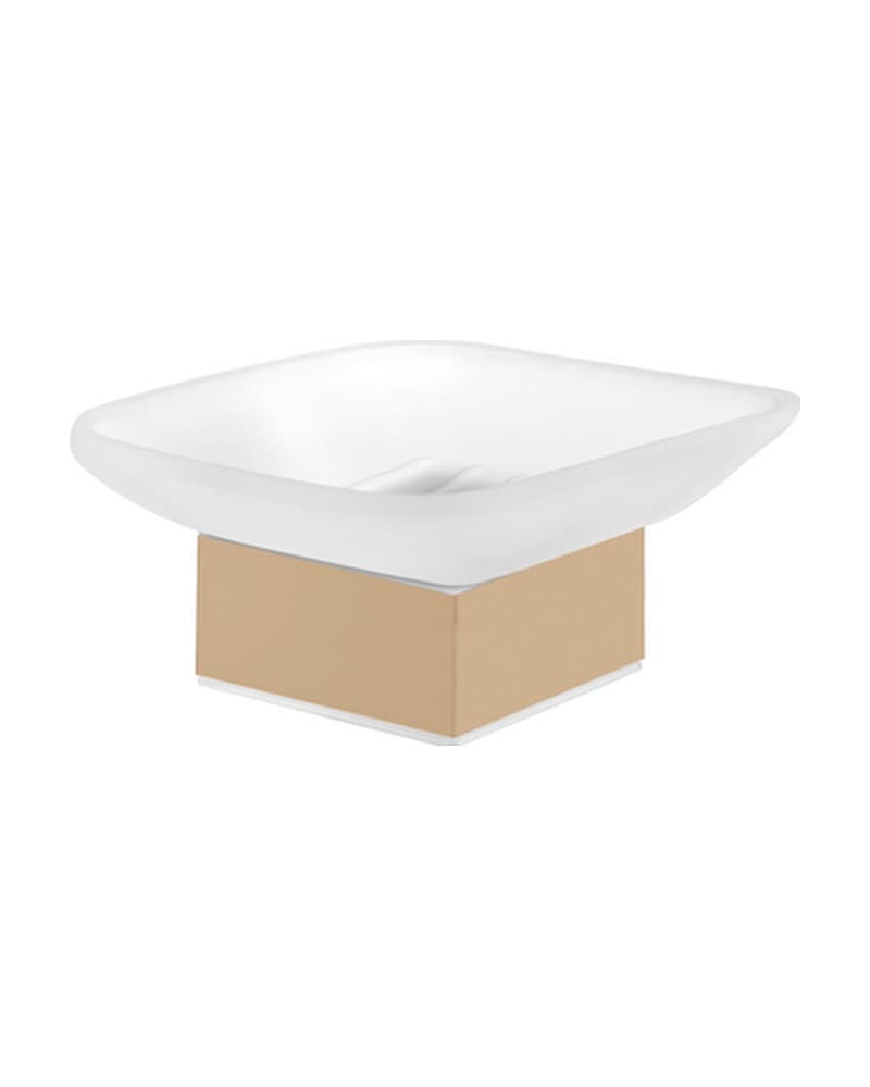 Σαπουνοθήκη Επικαθήμενη Sanco Bathroom Set 90255-M103 Mocha Mat 10,5x10,5x5cm