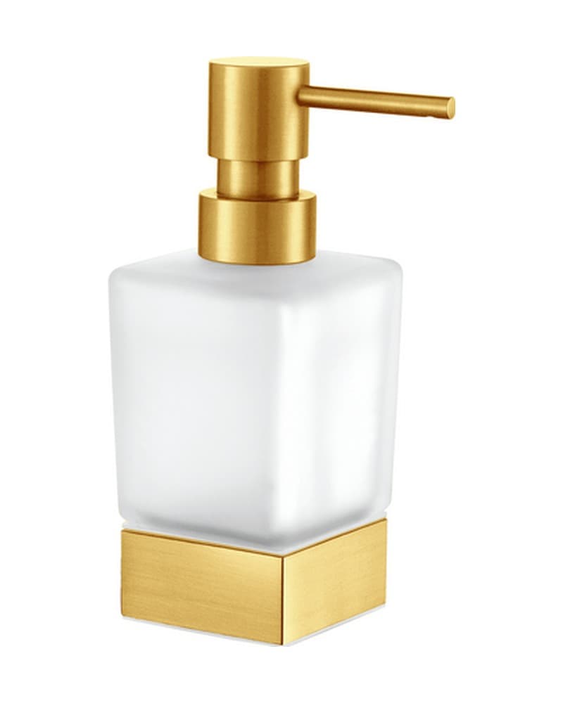 Ντισπένσερ Επικαθήμενο Sanco Bathroom Set 90355-PVD-02BR PVD Golden Brass Brushed 6,5x6,5x16cm