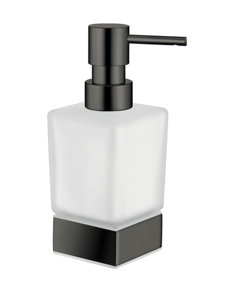 Ντισπένσερ Επικαθήμενο Sanco Bathroom Set 90355-PVD-05PL PVD Gun Metal Polished 6,5x6,5x16cm
