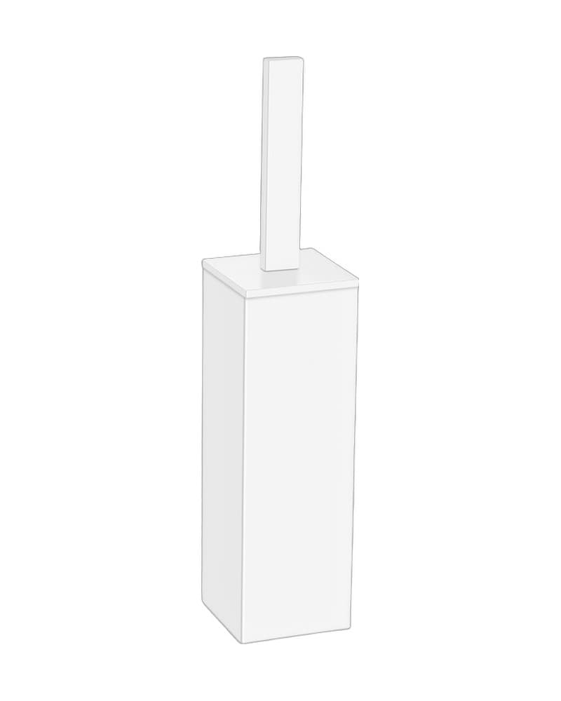 Πιγκάλ Επιδαπέδιο Sanco 90572-Μ101 Ματ Λευκό 8x8x39,5cm