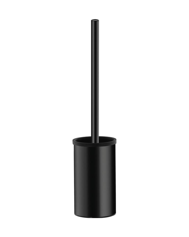 Πιγκάλ Επιτοίχιο (ανοιχτού τύπου) Sanco Toilet Brush Holders 90593-Μ116 Ματ Μαύρο Φ9x36cm