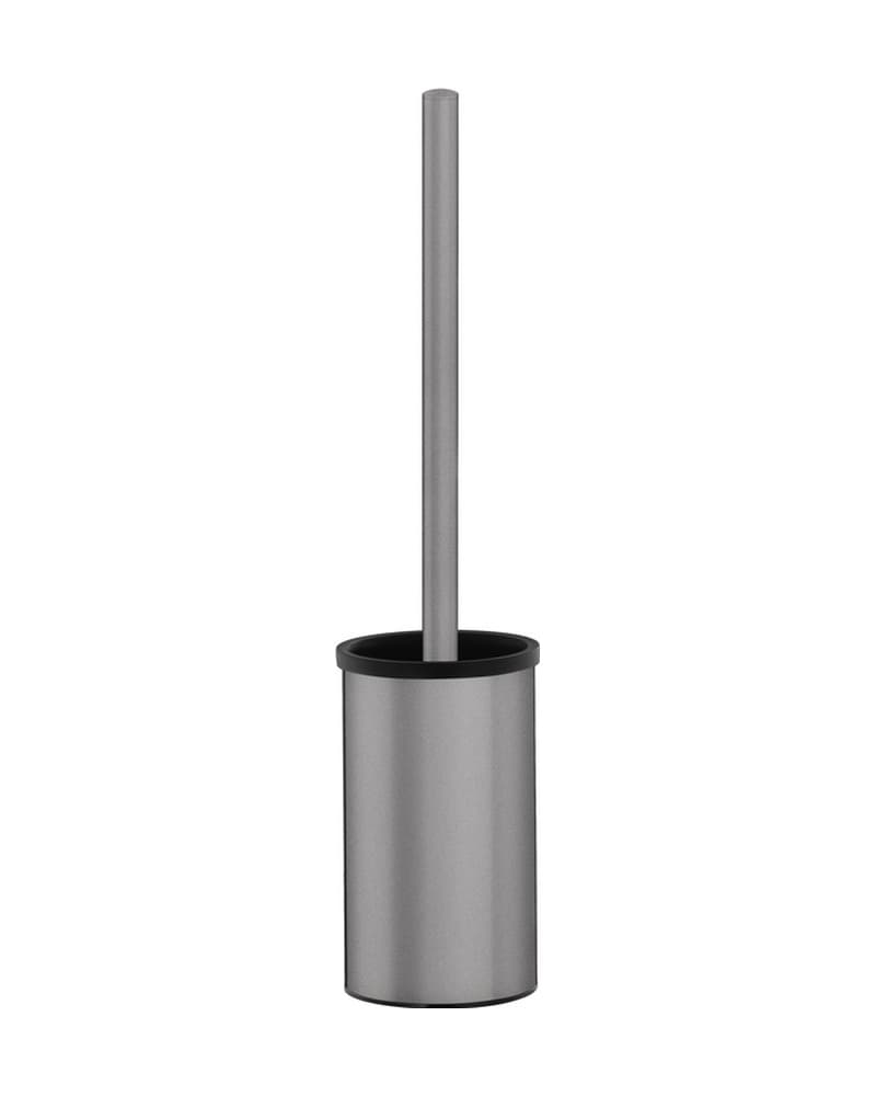 Πιγκάλ Επιτοίχιο (ανοιχτού τύπου) Sanco Toilet Brush Holders 90593-122 Graphite Dark Φ9x36cm