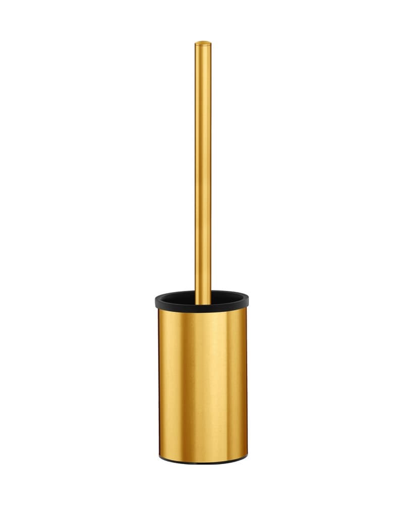 Πιγκάλ Επιτοίχιο (ανοιχτού τύπου) Sanco Toilet Brush Holders 90593-PVD-02BR PVD Golden Brass Brushed Φ9x36cm