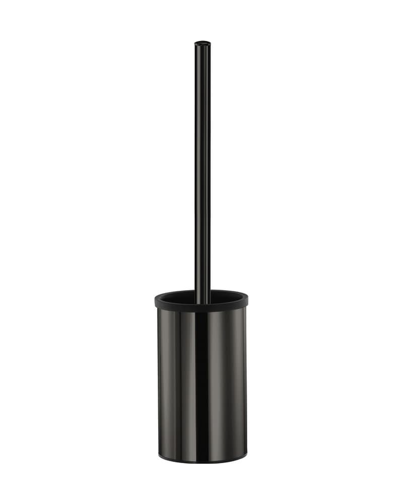 Πιγκάλ Επιτοίχιο (ανοιχτού τύπου) Sanco Toilet Brush Holders 90593-PVD-05PL PVD Gun Metal Polished Φ9x36cm