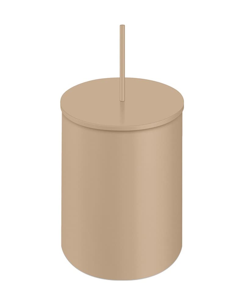 Χαρτοδοχείο 5lt Sanco Waste Bins 90606-M103 Mocha Mat Φ20,5x40cm