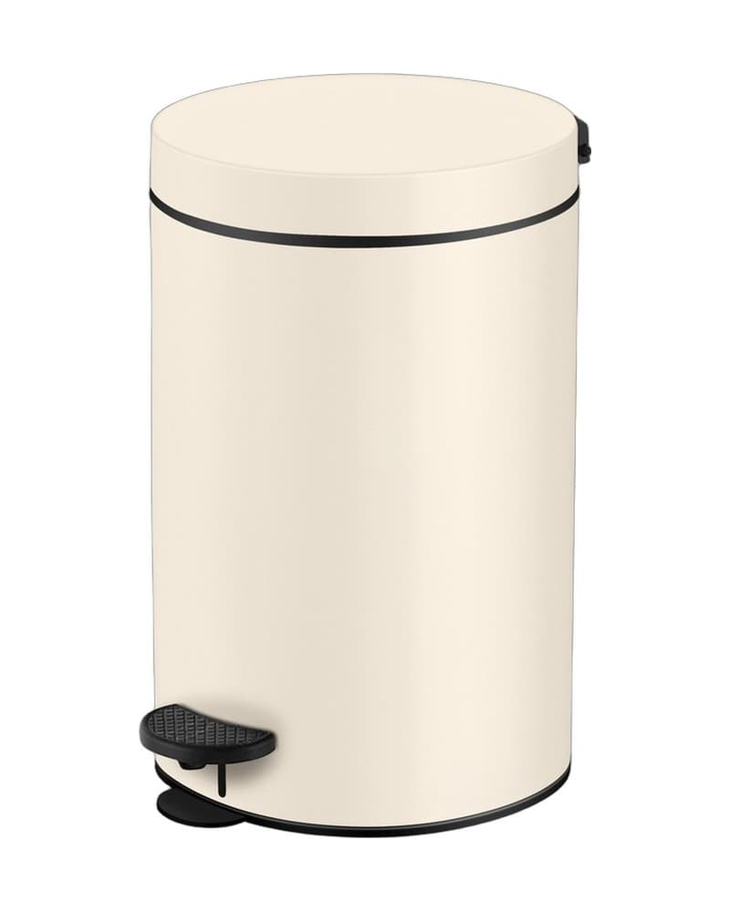 Χαρτοδοχείο 12lt Sanco Waste Bins 90611-Μ102 Beige Mat Φ25x40cm