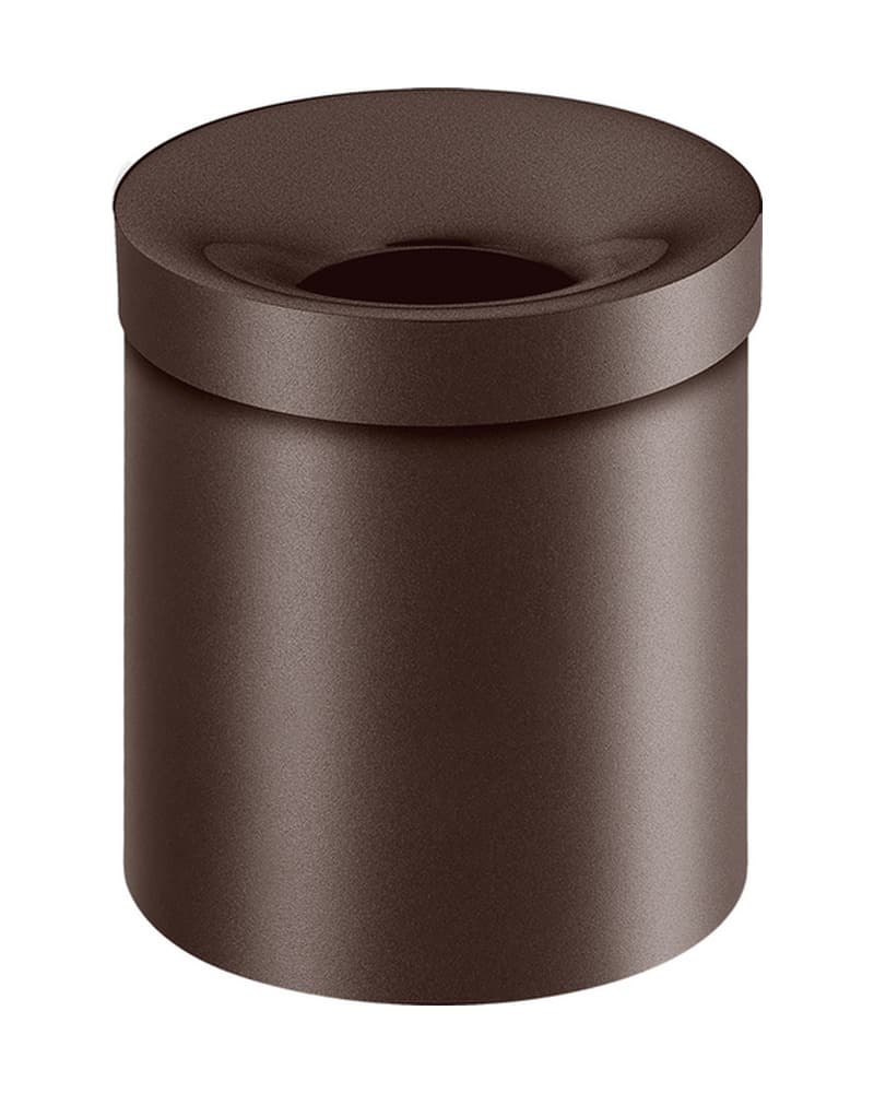 Χαρτοδοχείο 5lt Sanco Open Bins 90650-Α75 Wenge Grained Φ20,5x24,5cm